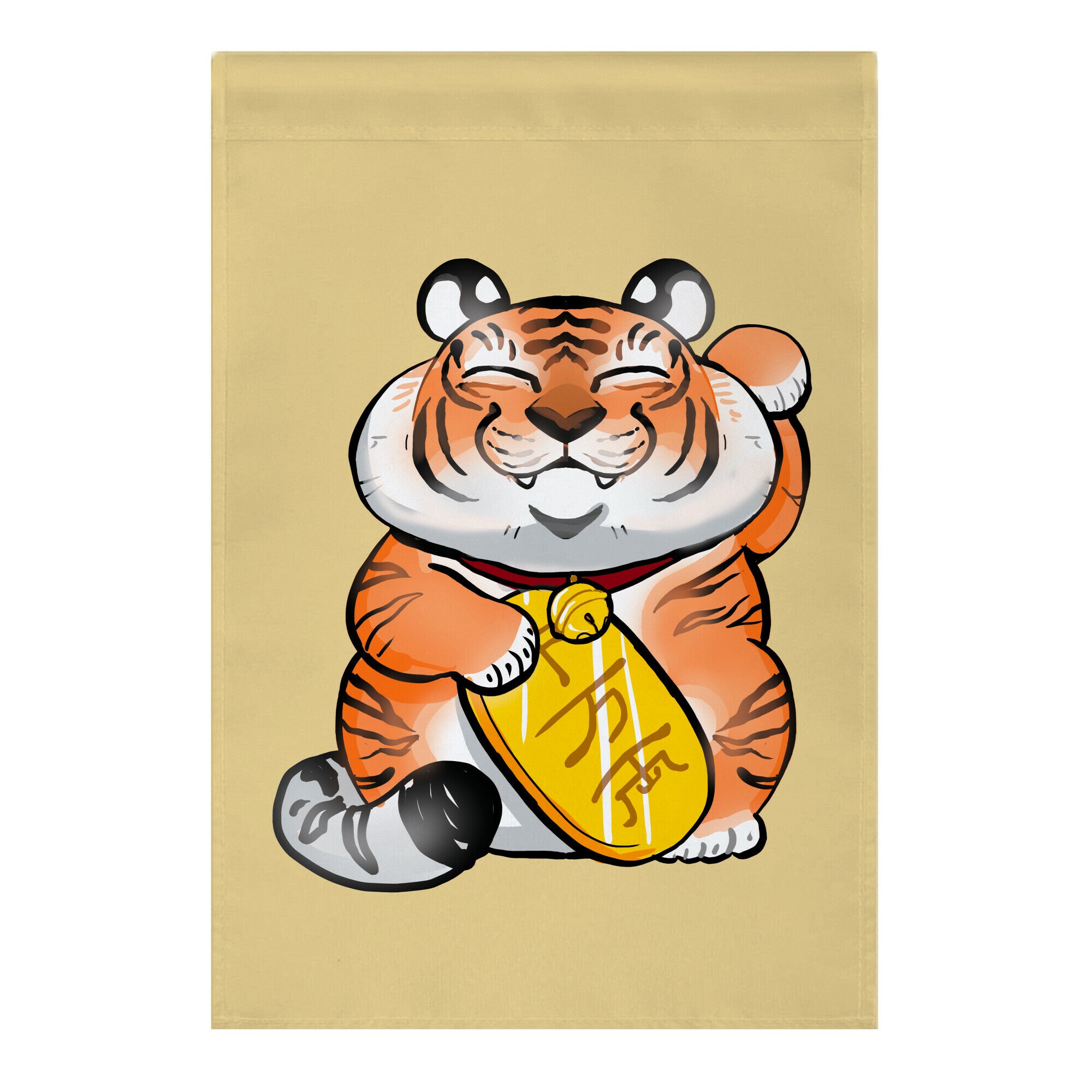 Lucky Tiger Garden Flag